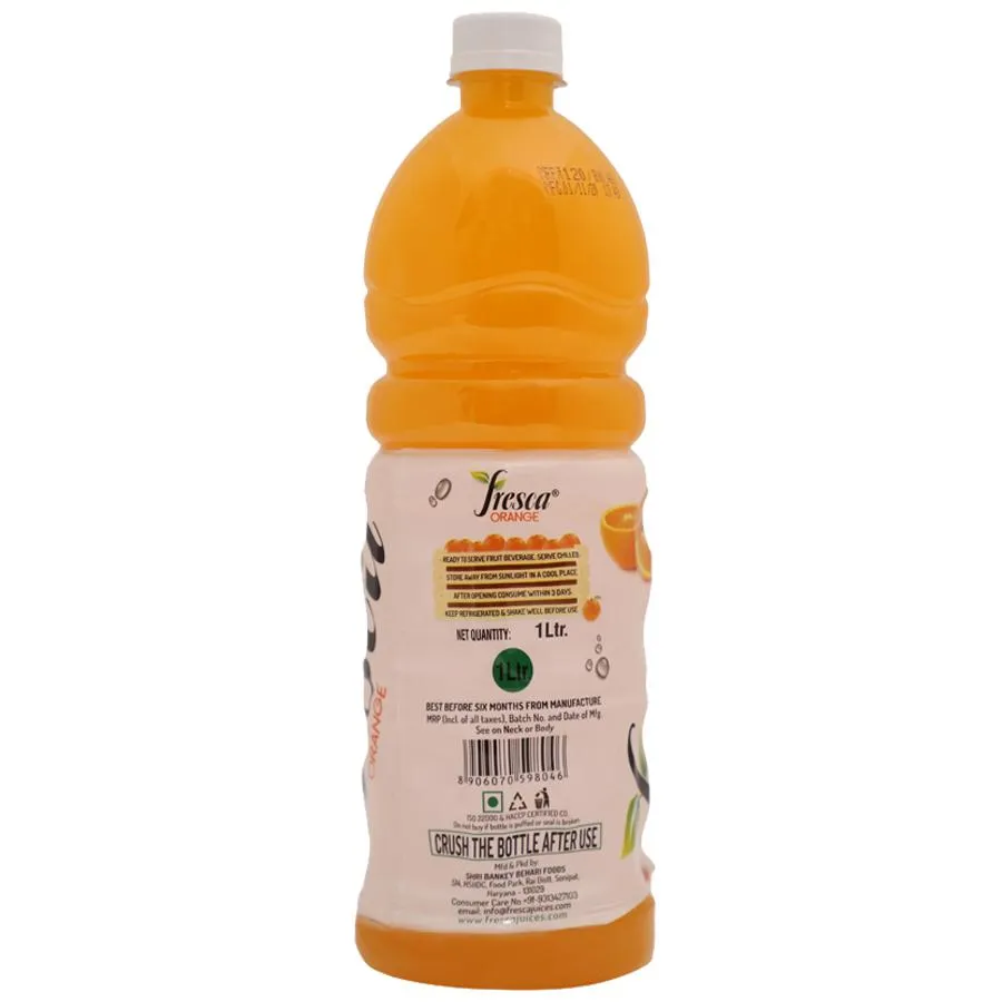 Fresca Orange juice 1Ltr (Pack of 3 )