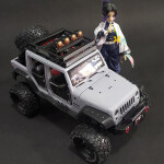 Exclusive Alloy Metal Die-cast Car 1:24 Off Road Diecast Metal Pullback Toy car with Openable Doors & Light, Music