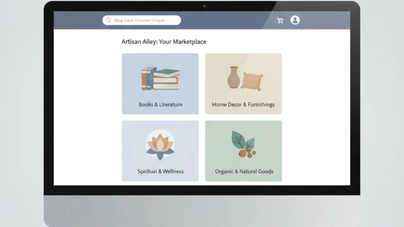 Multi-vendor ecommerce platform for sellers in India showing multiple product categories