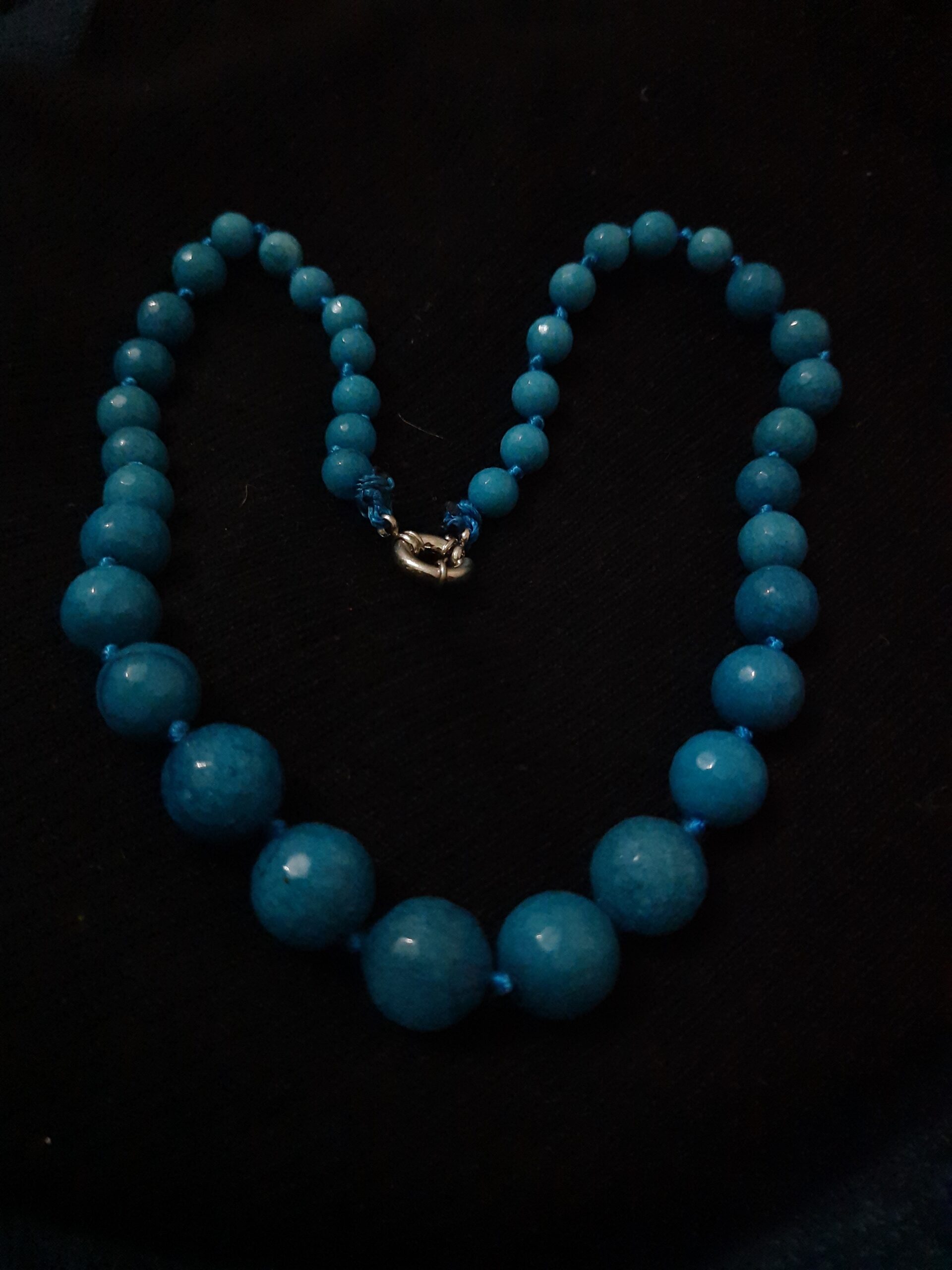 Classique Jewellery Blue Moti Necklace