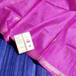 Handloom Tussar Ghicha Silk Kurta Fabric with Semi Silk Zari Buta Dupatta