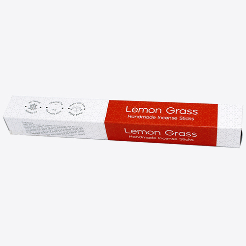 Incense Sticks (3 Packs Per 30 Sticks) – Lemon Grass, Haridra Chandan, Vrindavan Flower