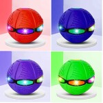 TOYS MARYLAND FLYING SAUCER BALL DEFORMATION UFO BALL WITH LED LIGHTS FRISBEE TOYS