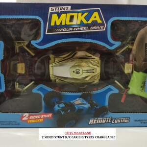 REMOTE CONTROL MOKA CAR BIG TYRES FAST SPEED CHARGEABLE FUNCTION