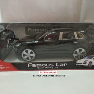 FAMOUS CAR REMOTE CONTROL 4 CHANNEL LEFT RIGHT FORWARD BACKWARD